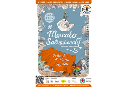 Il mercato dei saltimbanchi 2023 di Atelier Teatro