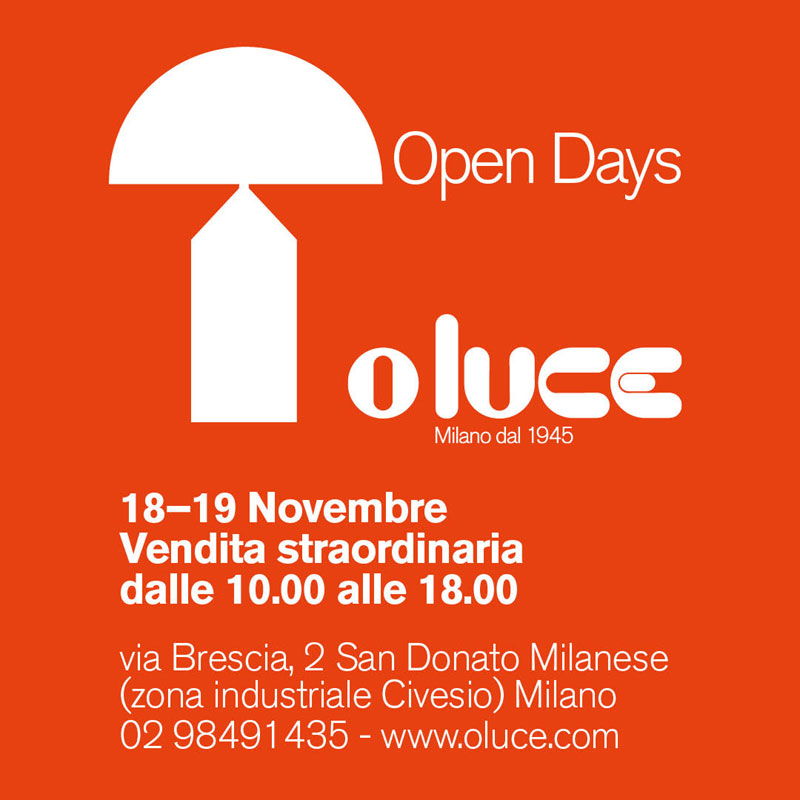 Oluce Vendita Speciale Novembre 2023