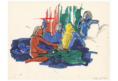 Rita Ackermann in mostra al MASILugano 2023