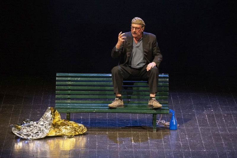 Zorro. Un eremita sul marciapiede di Margaret Mazzantini in scena al Teatro Franco Parenti gennaio 2023