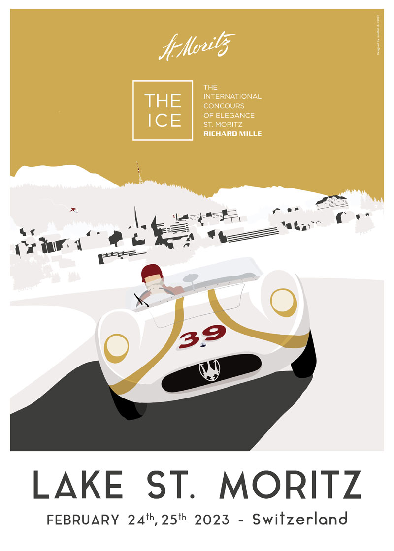 The ICE 2023 St. Moritz, Engadina, Svizzera