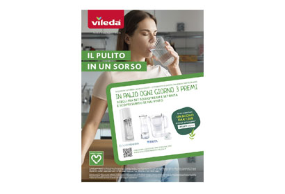 Il pulito in un sorso: il concorso a premi Vileda