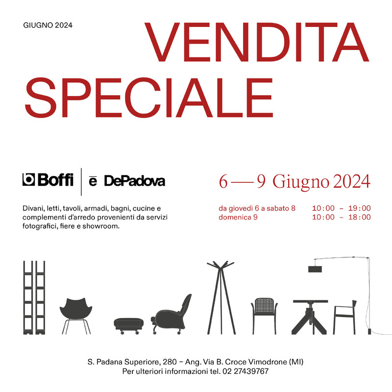 Boffi DePadova Special Sale Giugno 2024