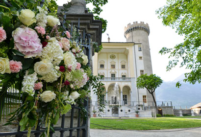Marché aux Fleurs 2024. Castello di Aymavilles