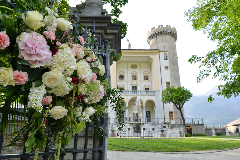 Marché aux Fleurs 2024. Castello di Aymavilles