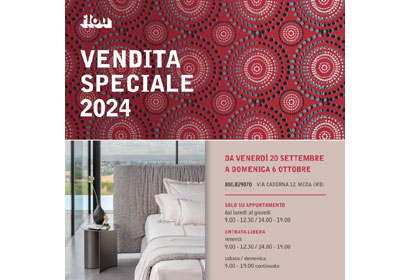 Vendita Speciale Flou 2024