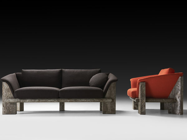 Neutra La Grande Muraglia Outdoor Two Seater Sofa And Armchair ph Leo Torri 600x450