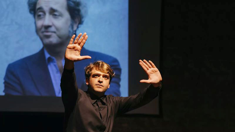 Paolo Sorrentino vieni devo dirti una cosa. Teatro Franco Parenti Milano. Stagione 2023/2024