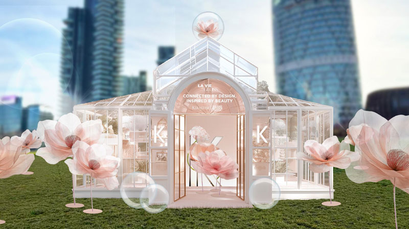Kérastase alla Milano Design Week 2025 con La Vie en Gloss