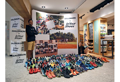 Salomon e InYourShoes alla Dolomyths Run 2025 a Canazei