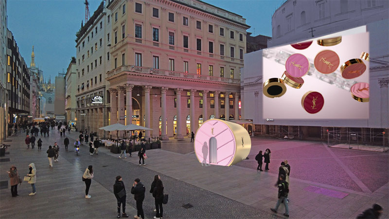 A Milano un evento esclusivo di YSL Beauty