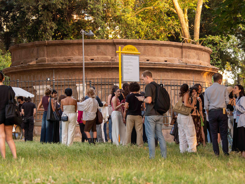 Loggia dei Vini. Villa Borghese Roma