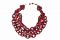 L’Arabesque Bijoux. Collana a tre giri di catena, grani sfaccettati di mezzo cristallo montati a filo e a ricamo pavé sulla chiusura a forma di cuore, punzonata «made in Italy by Coppola&Toppo», Coppola&TOPPO, Italia, 1960 C. Prezzo: su richiesta.