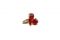 Maria Patrizia Marra Jewels. Anello Fiore Rosso. Realizzato a mano con la tecnica della fusione a cera persa con fiore in bronzo smaltato rosso. Prezzo: euro 180,00.