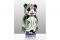 Bosa Ceramiche. Il Panda è il simbolo di tutte le specie a rischio (non a caso è anche icona del WWF): in questa rappresentazione scultorea in ceramica il pigro e tenero orso “Bernardo” si erge fiero. Design Elena Salmistraro. Dimensioni: cm 27xh.48. Colori: smalti colorati e metalli preziosi.