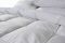 Cinelli Piume e Piumini. Grenoble. Piumino da letto con rivestimento 100% Cotone Batista bianco, tessuto certificato Öko-Tex - speciale trattamento idrofilico con altissima traspirabilità - imbottitura 100% Piumino d’Oca Bianca Ungherese. Disponibile in quattro diversi gradienti termici. Misure standard: 250x215/200x215/155x215 cm. Disponibile la realizzazione su misura. Prezzo: su richiesta.