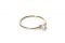 Vu Elle Jewels. Collezione Minimal. Purity ring. Anello sottile con montatura in Oro 9Kt e perla naturale. Pezzo realizzato a mano in Italia. Prezzo: 125,00.