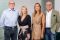 Rudy Profumi. Ritratto di famiglia. Da sinistra: Giorgio Calabrese – Direttore Tecnico; Cristina Calabrese – Project Manager; Michela Calabrese – Export Manager; Lorenzo Calabrese – Presidente.