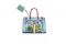 Pin-Up Stars. Borsa Shopper Canvas Jungla Attitude. Molto capiente la borsa è dotata di manici rinforzati in eco-pelle e di una pochette interna. La base è rigida. Prezzo: euro 130,00 (scontato del 20% sull’e-commerce dell’azienda).