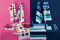 Accessori cucina Pop Square e Pop Stripe, collezione PANTONE UNIVERSE™, Bassetti