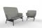 La Cividina. Collezione Ala - design Sebastian Herkner. Composta da poltrone, divani e pouf i diverse dimensioni