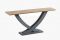 Dialma Brown. Consolle (DB003932) realizzata in legno vecchio riciclato con base color lavagna. Prezzo al pubblico: € 1.530.