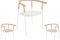Alias. Sedie Twig, progettate dallo Studio Nendo, guidato dal designer giapponese Oki Sato. Twig, ha gambe inclinate in alluminio con cinque varianti di sedute: in legno massello di frassino o materiale plastico.