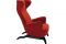 Zanotta. Poltrona/Bergère Ardea - Omaggio a Carlo Mollino (1994). Base in legno verniciato, colore nero. Struttura in acciaio con molleggio su nastri elastici. Imbottitura in poliuretano/fibra poliestere termolegata. Rivestimento sfilabile nei tessuti Tibet, Teatro, Quino e Sole.