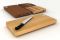 Cut&Connect, della collezione Cook&Connect. Disegnato da Studio Lievito e realizzato da Officinanove. Tagliere in legno composto da quattro moduli dedicati alla lavorazione di differenti alimenti:  frassino per la carne; rovere per il pesce; noce canaletto per le verdure e niangon per i formaggi.