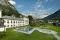 Pré-Saint-Didier. Valle d'Aosta. Veduta dello stabilimento termale.