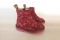 Pèpè Children Shoes. Modello S-LILI scamosciate con roselline.