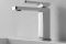 Zazzeri. Rubinetto da lavabo, serie qQuadro. Design Fabrizio Batoni.