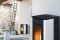 MCZ. Stufa a pellet AMY, ideale per riscaldare piccoli ambienti. Finiture: white, silver, dark e bordeaux. | Potenza: 6,3 kW/h. Rendimento (min/max): 90,3%/92,1%. Volume riscaldabile: 155m³. Dimensione corpo (LxHxP): 46x90x48 cm.
