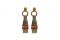 Laura B Collection Particulière. Collezione S/S 2017 W. 3&4&6 Earrings.