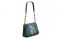 Laura B Collection Particulière. Collezione S/S 2017 W. 30' Waves. Fabric & Nappa Bauletto - small size.