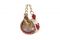 Laura B Collection Particulière. Collezione S/S 2017 W. Roses. U Hand Bag.