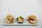 Le tre ricette ideate da Joe Bastianich e presentate al Ristorante Ricci di Milano, in occasione della serata/evento dedicata alle novità e alle iniziative che Hellmann's riserva ai food lovers italiani. Da sinistra Duck Club Sandwinch, Coleslaw e Italian Submarine.
