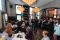 Una foto della serata Hellmann's, del 12 aprile 2017, al Ristorante Ricci di Milano. Sullo sfondo, da sinistra verso destra, Massimiliano Caporuscio, Direttore Marketing Food&Beverages Uniliver Italia, Joe Bastianich, Claudia Trazza, Manager Director Unilever Foodsolotions e Laurel Evans blogger di 