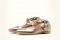 Michele Lopriore. Collezione Spring/Summer 2017. Ballerina con chiusura alla caviglia. Suola in cuoio. Altezza tacco: un centimetro. Tonalità disponibili: laminato ottone e nero.