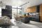 Marchi Cucine. Collezione Gusto Italiano. Il modello Lab 40 è una cucina dal forte effetto scenico. Si adatta alle differenti esigenze abitative giocando su arditi contrasti materici. Il legno vecchio ricopre il top dell’isola centrale mentre il legno di Conifera verniciato, riveste le ante. La cucina è disponibile in tre varianti colore: bianco puro, rosso grintoso e lavagna vintage mentre le ante in sei colori.