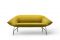 Lema. Ispirazioni retrò per il divanetto a due posti “Lennox” firmato da Gordon Guillaumier che riprende le forme accoglienti dell’omonima lounge chair. Un piacere da condividere o da apprezzare da soli in compagnia di un buon libro o di buona musica, come il nome lascia intuire.