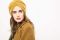 Marzi Firenze. Turbante in velluto giallo. Collezione Autunno/Inverno 2017-2018. Fall/Winter 2017-2018.