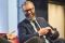 Convegno Pambianco. Enrico Mentana Direttore del TG di La7 intervista Hans Hoegstedt, CEO di Miroglio Fashion.