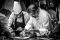 Rosa Alpina Relais&Châteaux. Lo Chef Norbert Niederkofler al lavoro con lo staff del Ristorante St. Hubertus. (©Daniel Töchterle)