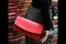 Woobag. Pochette “Special Tanganika” in legno e pelle con catena in metallo. Fall/Winter 2017-2018 Collection. Collezione Autunno/Inverno 2017-2018.