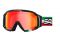 Salice. La maschera 618, progettata per il mondo dell’agonismo, è disponibile con una lente cilindrica specchiata RW by ZEISS in policarbonato con protezione UV 400 nm, antigraffio e antiappannante – riduce i raggi riflessi della luce e aumenta le proprietà filtranti per migliorare la visibilità in qualsiasi condizione climatica – o con la lente TECH, fotocromatica e polarizzata a cui si può aggiungere  il trattamento di specchiatura multistrato che ne aumenta il contrasto.