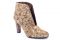 Fratelli Rossetti. Ankle boot con ricamo floreale multicolor con perline applicate. Collezione autunno inverno 2017-18. Fall/Winter 2017-2018 collection.