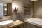 Grand Hotel Courmayeur Mont Blanc. Il bagno della Suite Signature.