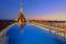 Hilton Molino Stucky Venezia. Piscina con vista panoramica.