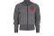 Vivienne Westwood. “Bombey” bomber in cotone organico con ricamato l’University of Peace slogan. Fall/Winter 2017-2018 Collection. Collezione Autunno/Inverno 2017-2018.
